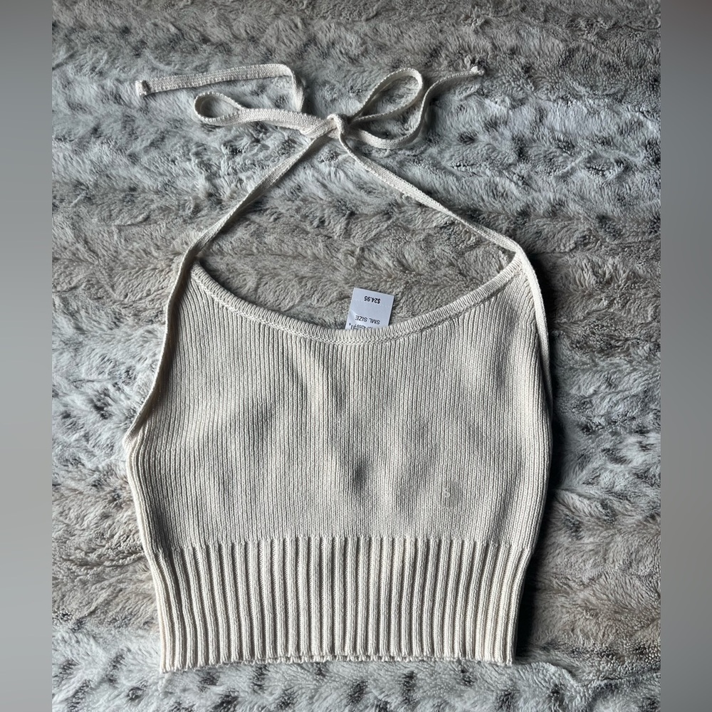 Pacsun LA Hearts Crochet Crop Halter